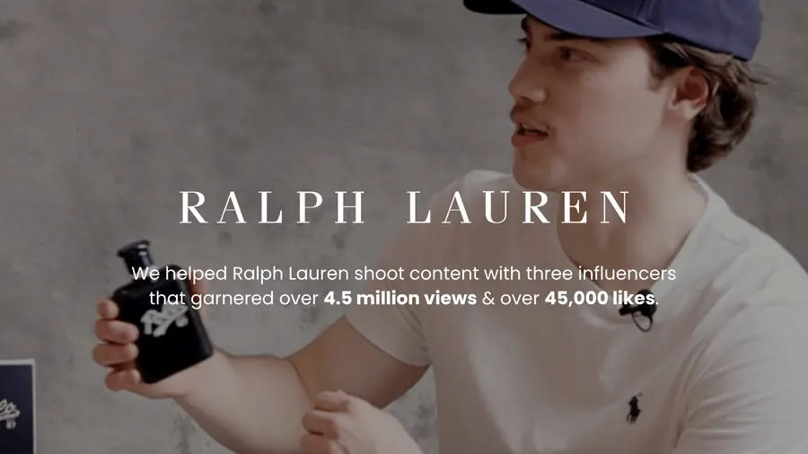 Ralph Lauren &mdash; 4.5M views & 45k+ likes